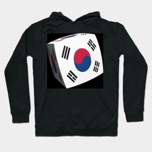 Korean Flag cubed. Hoodie